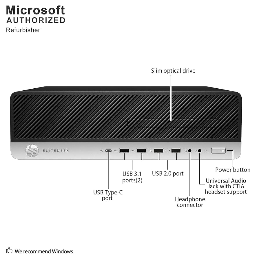 ミニPC HP EliteDesk 800 G3 SFF 8GB 500GB i7 Amazon.com: HP EliteDesk 800 G3 Mini High Performance